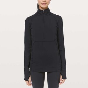 Lululemon Best Pace Half Zip in Black